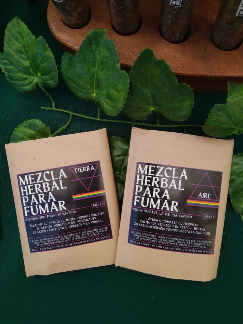 Mezcas herbales para fumar (elegir variedad)