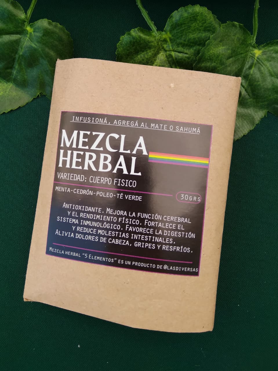 mezcla herbal para infusiones cuerpo fisico